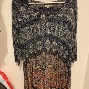 Boho Shift Dress